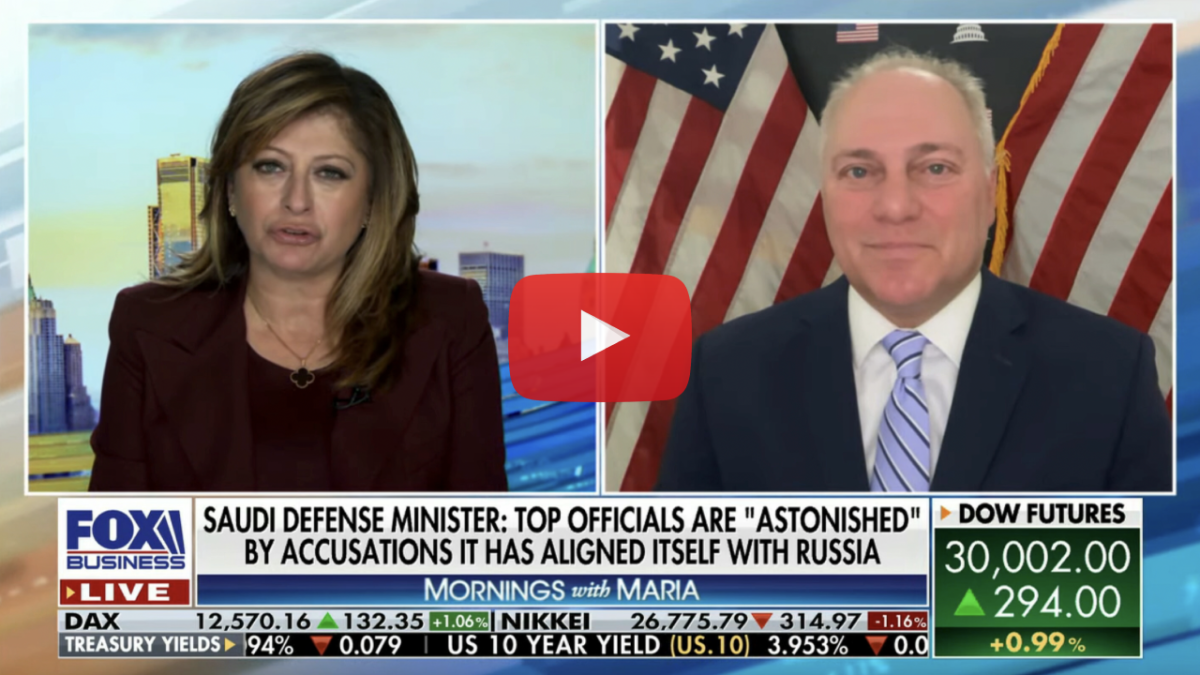 Scalise on Mornings with Maria 10/17/22