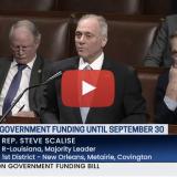 Scalise on House Republicans Voting to Keep the Government Open