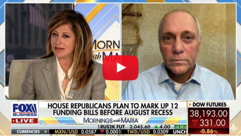 Scalise Previews Appropriations Bills