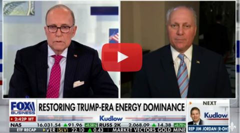 Scalise: LNG Ban is a Gift From Biden to Putin