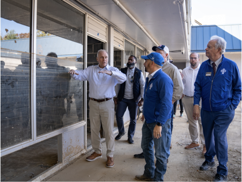Scalise Tours Hurricane Helene Damage in Asheville 1