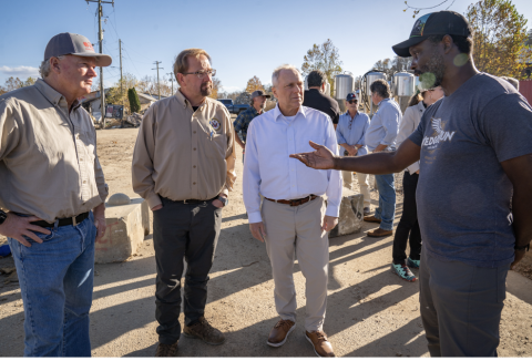 Scalise Tours Hurricane Helene Damage in Asheville 2