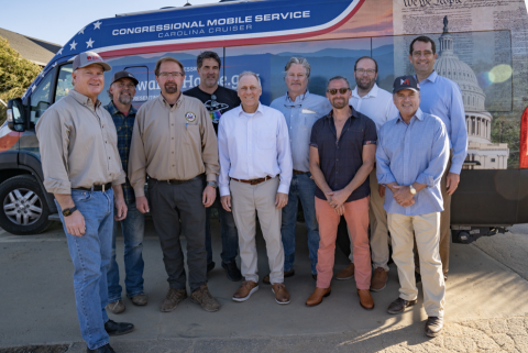 Scalise Tours Hurricane Helene Damage in Asheville 3