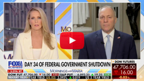 Scalise: Millions Going Without Food Because Democrats are Mad Trump is President