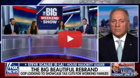 Scalise Touts Trump's Commitment to Safety