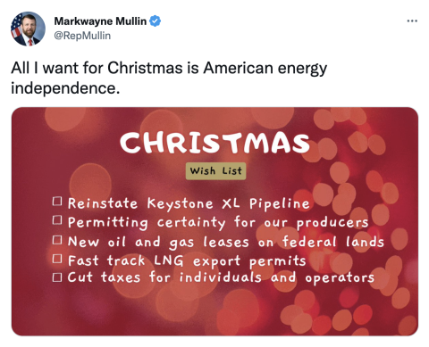 Markwayne Mullin HEAT report 