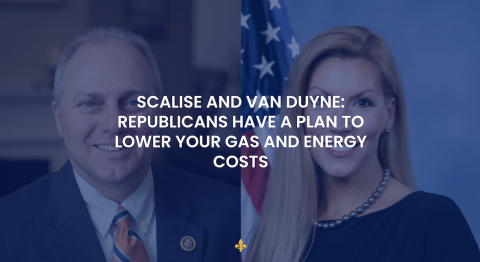 Rep Scalise & Rep Van Duyne Oped Houston Chronicle 