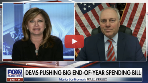 Scalise joins Maria Bartiromo 