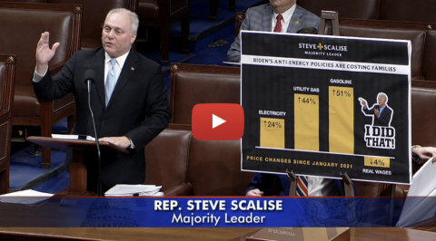 Scalise: H.R. 1 is the Answer to Biden’s Energy Inflation