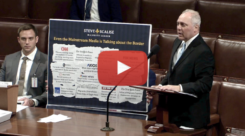 Scalise: House GOP Won’t Let Biden Continue To Be Derelict On Border