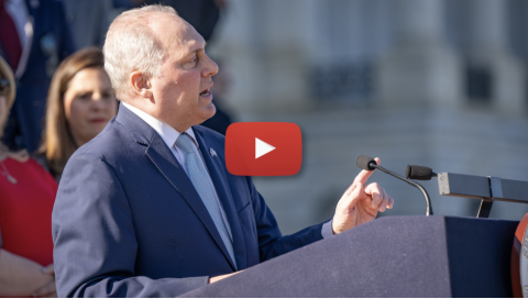 Scalise Celebrates Election of Speaker Mike Johnson