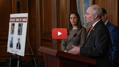 Scalise: House GOP Stands With Families of Missing Israelis