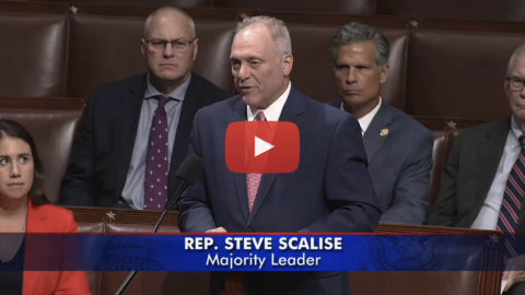 Scalise Slams Democrats for Opposing Cuts to Wasteful Spending