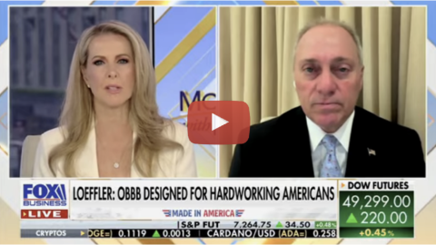 Scalise Touts GOP Wins for Small Businesses, Farmers, and Working Families