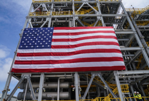 The group visits Venture Global’s Plaquemines LNG facility