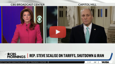 Scalise Highlights Trump’s Economic Success Ahead of State of the Union