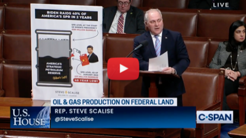 Scalise: If Biden is Going to Raid SPR, He Needs to Come Up with a Plan to Replace It