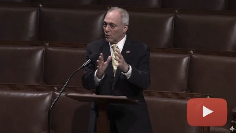 Click here or the image above to view Leader Scalise's full remarks.    “This country, the American people, 77 million of them went to the polls and said, these are the things we want our President to do, and their President that they voted for is doing those things. But he needs help from this Congress to continue to follow through on that. That's what passing this bill does. It starts that process."