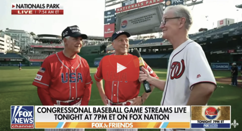Scalise Previews Congressional Baseball Game
