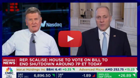 Scalise: It’s Time to End the Democrats’ Shutdown