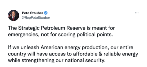 Rep. Stauber post