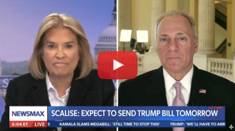 Scalise: Dems Will Have to Answer for Voting for Tax Hike on Americans
